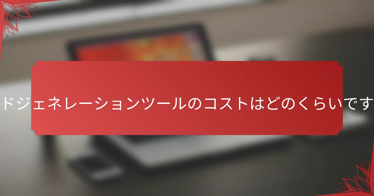 リードジェネレーションツールのコストはどのくらいですか？